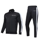 M taille costume d'entraînement de football costume équipe uniforme sport à manches longues course vêtements de sport décontractés