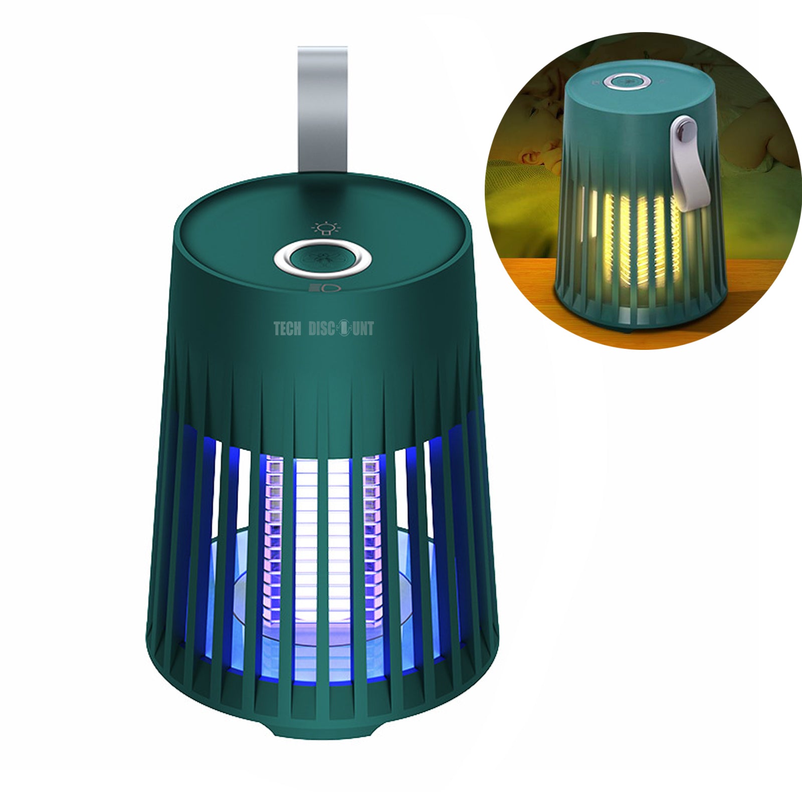 Lampe anti-moustique éclairage lampe anti-moustique forte durée de vie de la batterie tueur de moustique muet à la maison