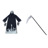 Deguisement faucheuse enfant 130-140cm costume de faucheuse avec gant déguisement squelette deguisement halloween costume faucheur