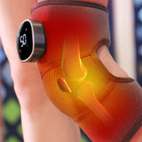 Genouillères auto-chauffantes   Réglable de 34 à 46 cm   Compresses chaudes   3 niveaux réglables  Commande tactile pratique