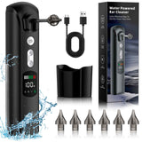 Aspirateur oreille avec 3 modes de mettoyage et 8 niveaux réglables de IPX7 universel nettoyeur d'oreilles électrique rechargeable