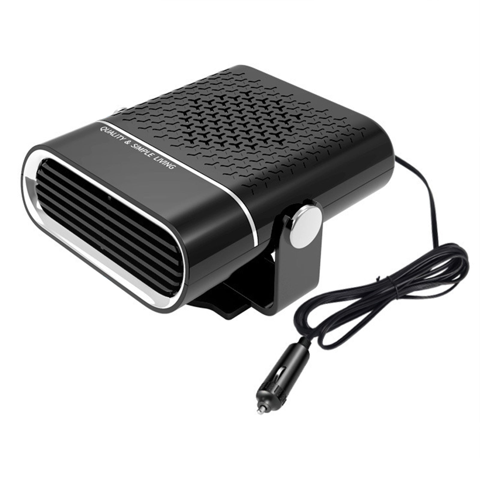 TD® Dégivreur  de voiture electrique désembueur matériau ABS multifonctionnel résistant aux hautes pressions ventilateur de chauffag