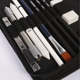 Ensemble de peinture au crayon de croquis ensemble de pinceaux de papeterie d'art de dessin professionnel ensemble d'outils d