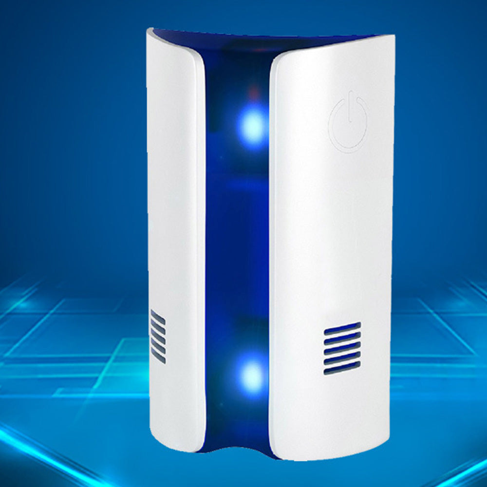 TD® Répulsif à ultrasons pour insectes  Interrupteur tactile  Deux haut-parleurs à haute fréquence  Avec veilleuse  Répulsif à insec