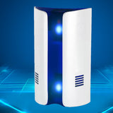 TD® Répulsif à ultrasons pour insectes  Interrupteur tactile  Deux haut-parleurs à haute fréquence  Avec veilleuse  Répulsif à insec