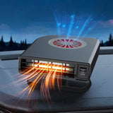 TD® Chauffage électrique de voiture dégivrage chauffage de désembuage rotation à 360 degrés 24V chauffage de voiture