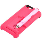 TD® Coque pour iPhone 6 / 4.7 inch / Diffusion vidéo direct Coque de téléphone dédié levier Retardateur de téléphone mobile Rouge