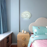 Applique Style nordique Simplicité moderne Lampe plume Salle de mariage chevet chambre le salon Mur de fond La Chambre des en