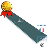 TD® Tapis de meuble TV rectangulaire en cuir PVC simple imperméable et résistant à l'huile de couleur unie