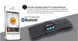 TD® Bandeau électronique écouteurs intégrés homme femme kit main libre appel réponse musique sport bandeau high tech couleur noir