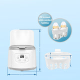 TD® Chauffe-stérilisateur à double bouteille pour l'allaitement chauffe-lait Système intelligent de température constante pour bébé