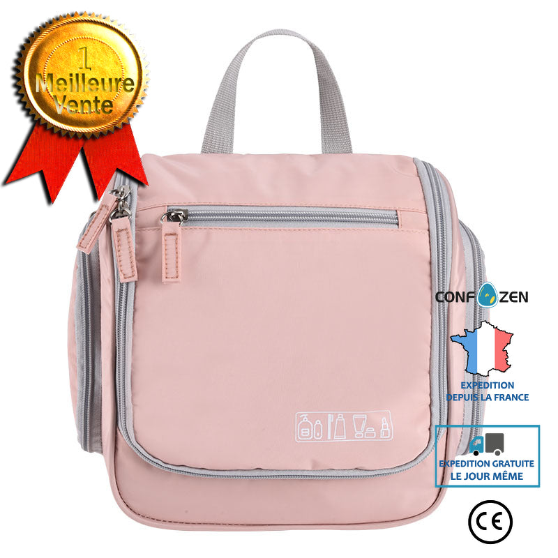 Sac de rangement portable voyage d'affaires cosmétiques articles de toilette voyage étanche mémoire filature grande capacité