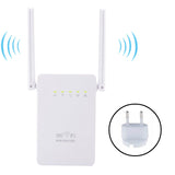 TD® Répéteur de réseau d'amplificateur de signal WIFI d'extension de routeur sans fil 300M double antenne