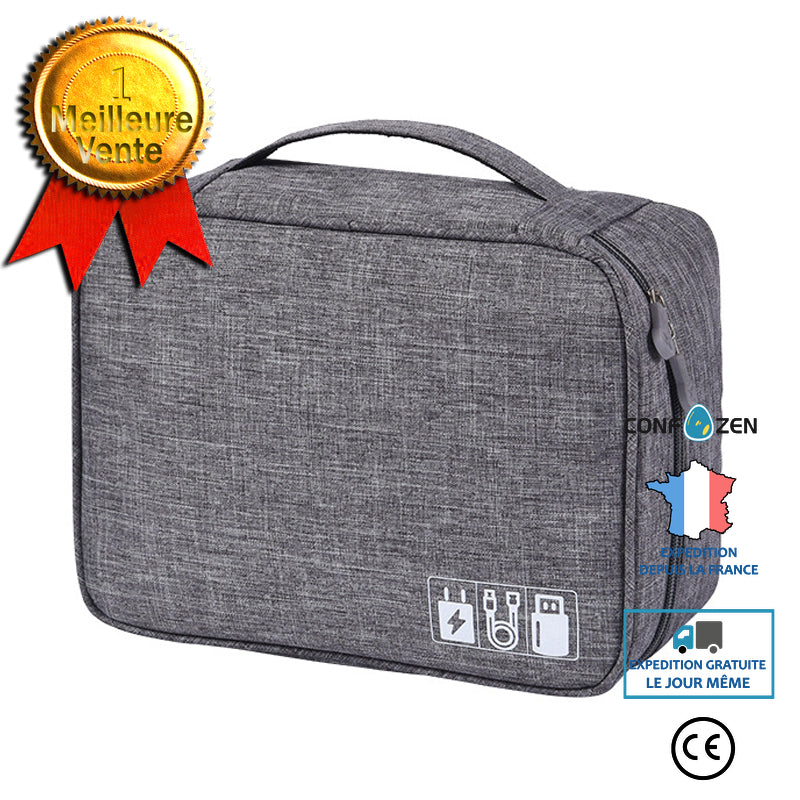 Sac de rangement, câble de données, produits numériques, clés USB d'extérieur, écouteurs, chargeurs, boîtes de protection, ét
