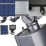 TD® lampe solaire LED extérieur étanche jardin automatique puissance éclairage lumineux énergie alimentation économie éclairage sole