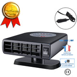 TD® Chauffage électrique de voiture dégivrage chauffage de désembuage rotation à 360 degrés 24V chauffage de voiture