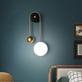 Applique Lumière pendulaire Luxe léger Style nordique Personnalité créative Tête de lit de chambre Allée du couloir