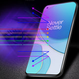 TD® Oneplus 8t film trempé couverture plein écran film de protection des yeux anti-HD film de lumière bleue film de téléphone portab