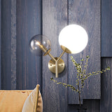 Applique Les deux extrémités Ballon rond Style nordique Personnalité créative Simplicité moderne Tête de lit de chambre Mur d