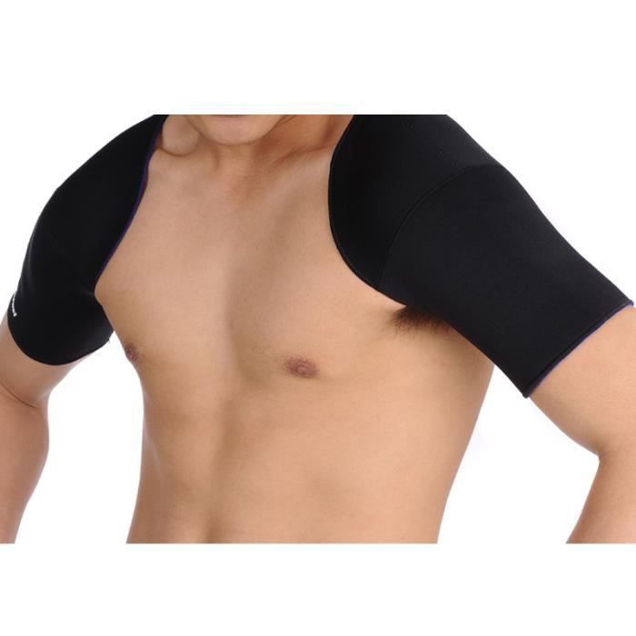 TD® epaulière Double Support Maintien Protection Protège Épaules pour Sports Gym (Taille: M)