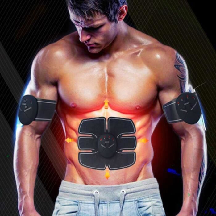 TD® Electrostimulateur/ Appareil de Musculation des Abdominaux Bras Cuisses Ceinture abdo Appareil de Fitness / Multifonctionnel