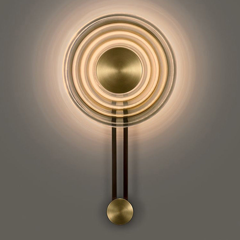 Applique LED Art d'ondulation Style nordique Style INS Simplicité moderne Tête de lit de chambre Décoration murale de fond