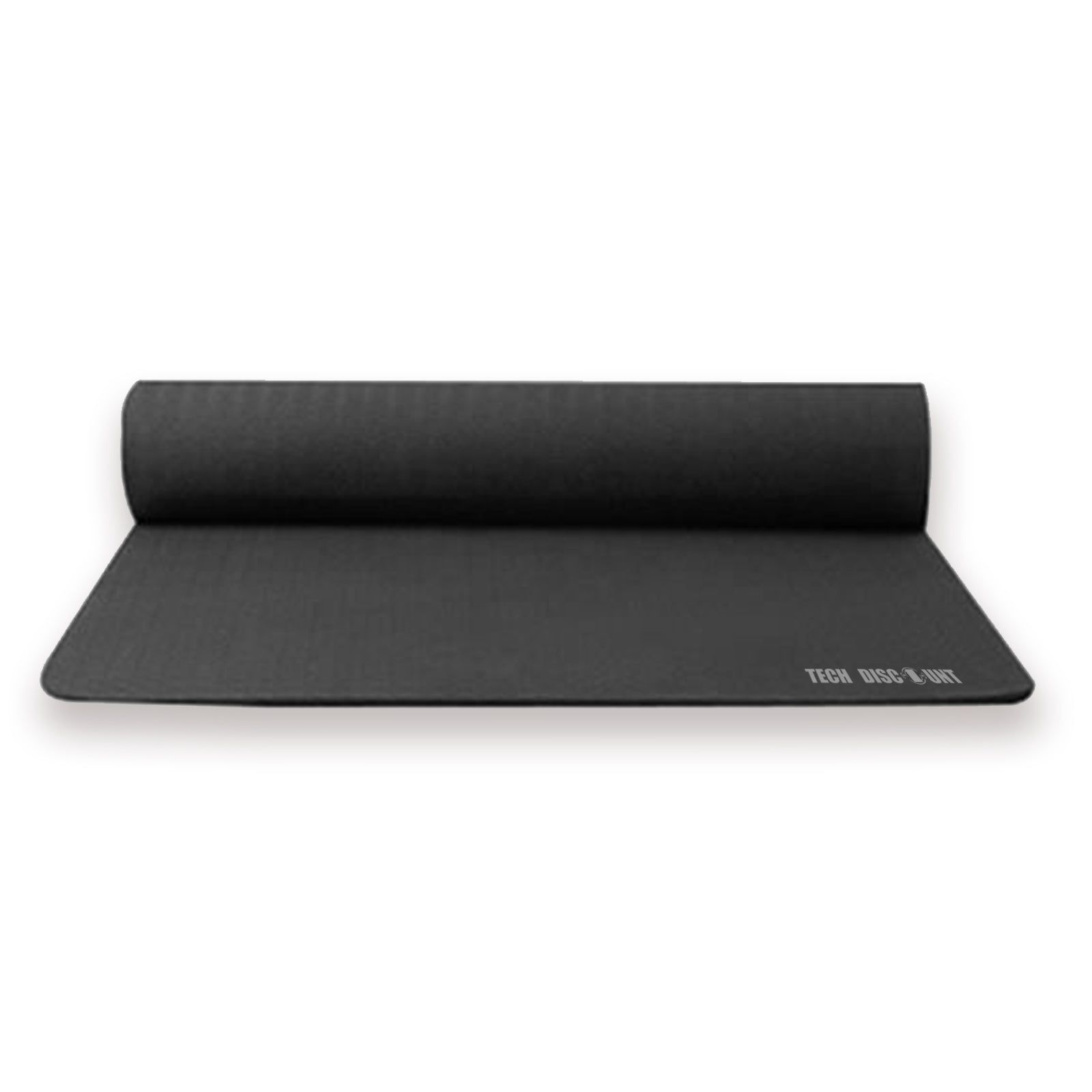 TD® Tapis de yoga Tapis de yoga TPE Tapis d'entraînement antidérapant écologique Équipement de yoga,noir, 183cmX61cm