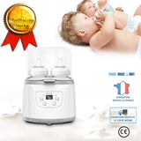 TD® Chauffe-stérilisateur à double bouteille pour l'allaitement chauffe-lait Système intelligent de température constante pour bébé