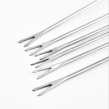 6 bâtons fourchette de barbecue en acier inoxydable barbecue allongé en acier inoxydable signe de barbecue signe de kebab fou
