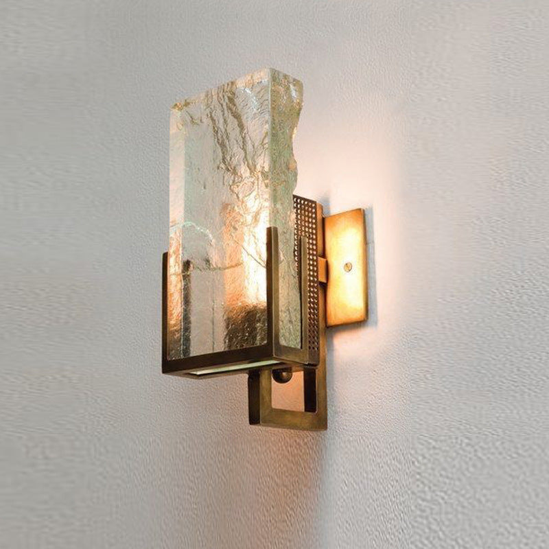 Applique en cristal Crystal de glace Luxe postmoderne Mur de fond le salon chambre chevet rayon escaliers