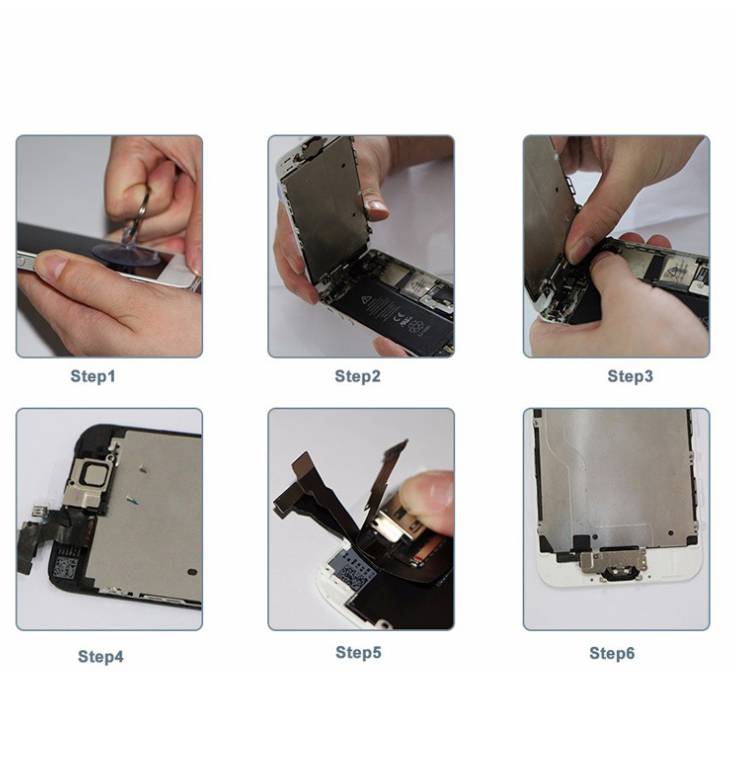 Assemblage de l'écran LCD Réparer et remplacer l'écran du téléphone portable pour iPhone 7Plus