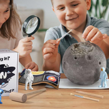 TD® Jouets éducatifs lune lune jouets en plastique de l'espace extra-atmosphérique jouets d'excavation archéologiques extraterrestre