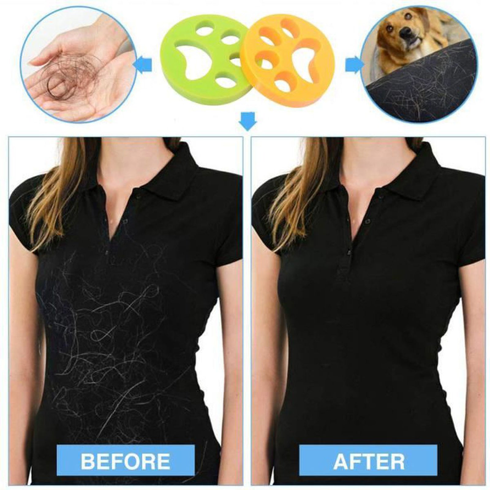 TD® 10 pack Feuille de nettoyage répétée, les cheveux collants à l'eau peuvent être lavés pour enlever le silicone pour les cheveux