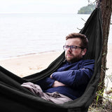 TD® Hamacs Hamacs d'extérieur Hamacs de camping Hamacs portables avec moustiquaires Hamacs de parachute en nylon