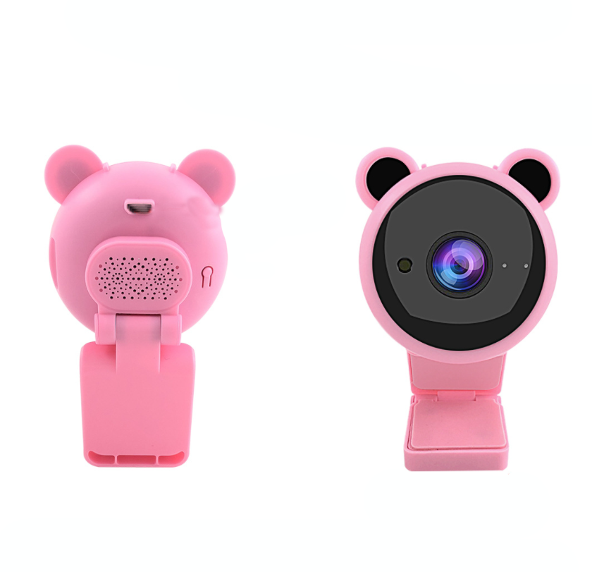 INN® Ordinateur d'enseignement en ligne haute définition 1080P sans pilote Panda webcam USB