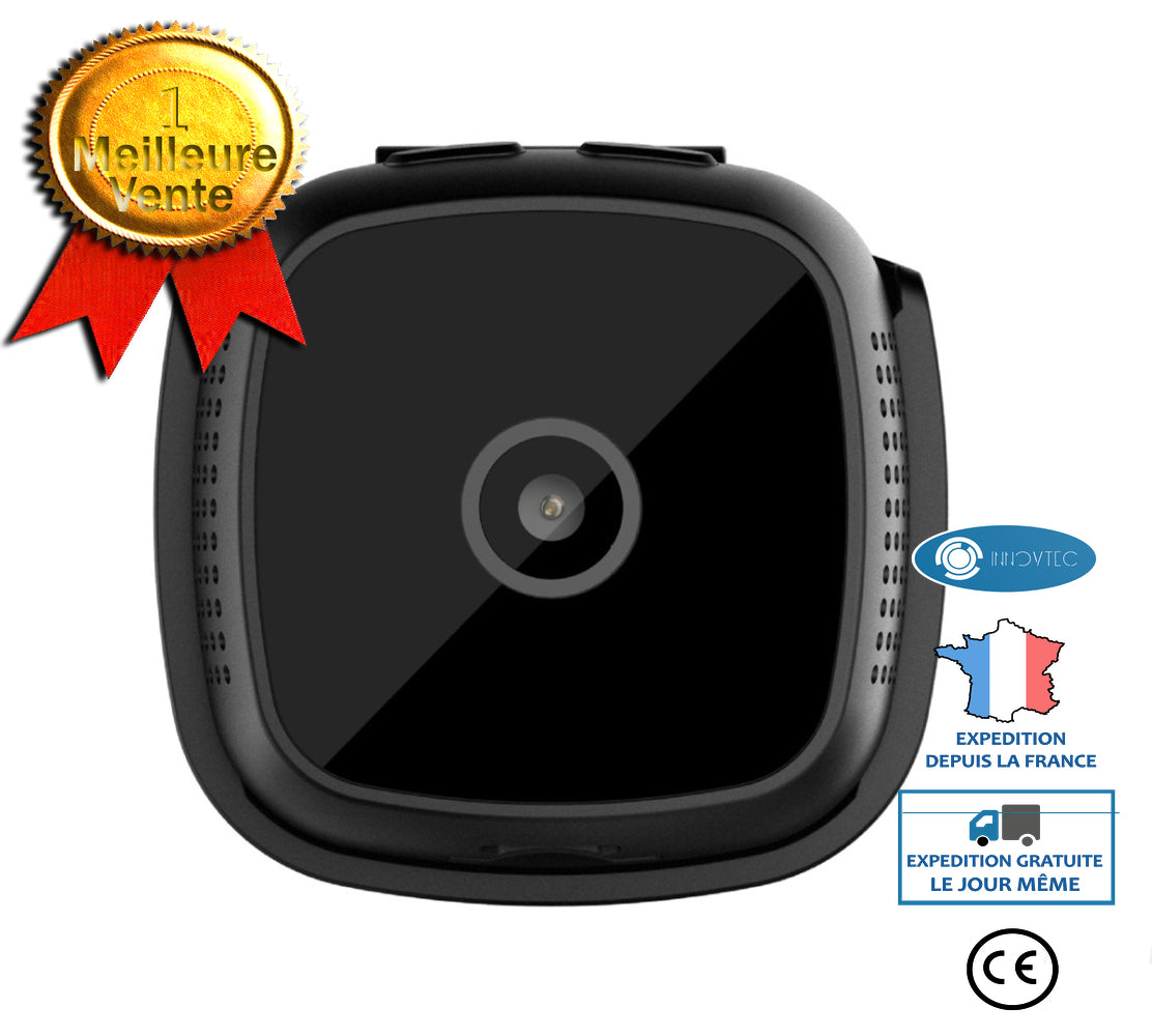 INN® Caméra de surveillance à domicile HD 1080P DV aérienne caméra de surveillance à domicile portable sans fil