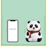 INN® Veilleuse  Cadeau enfants Télécommande  lumière de nuit  Panda Lumière de  mignon Cadeau Silicone cadeau de Noël