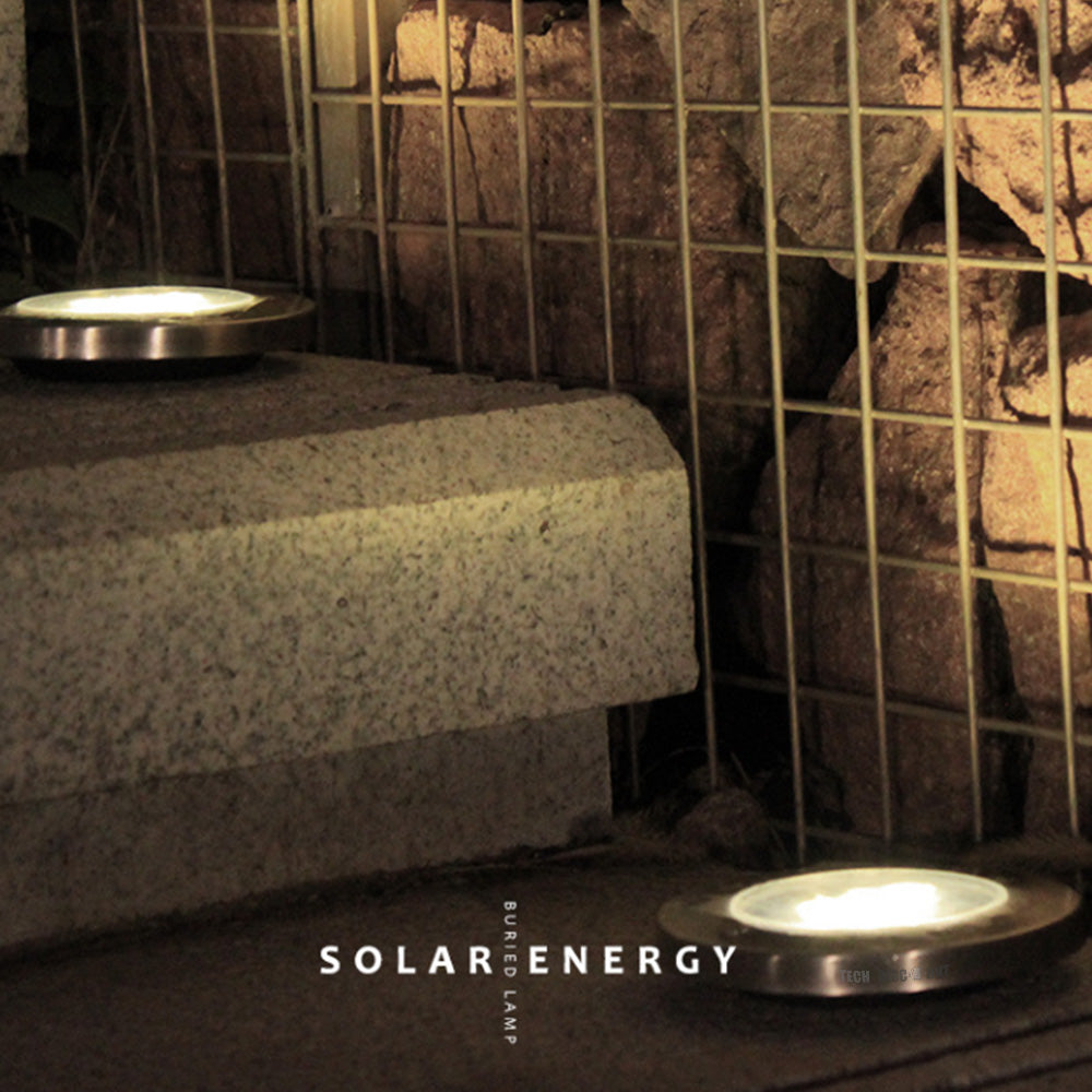 TD® Lampe extérieure solaire détecteur éclairage jardin lanterne lumineuse LED économie energie allée chemin herbes en acier inoxyda