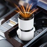 TD® Chauffage de voiture chauffage d'hiver dégivrage de voiture désembuage pliable chauffage électrique rotatif à 360 degrés
