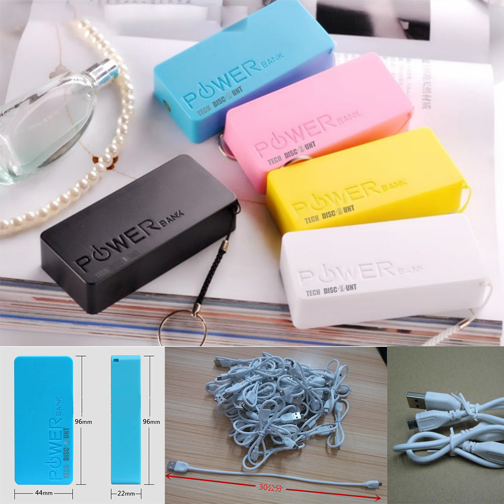 TD® chargeur externe téléphone portable batterie style sauvegarde USB batterie universel power bank samsung iphone ipad jaune rapide