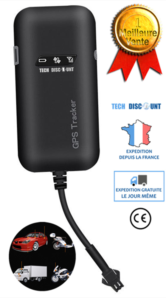 TD® GPS tracker pour motos voitures enfant vélo localisation traceur en temps réel antivol portable anti-perte surveillance conduite