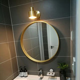 Applique tout bronze Miroir lumière Style nordique Simplicité moderne Coiffeuse créative chambre le salon