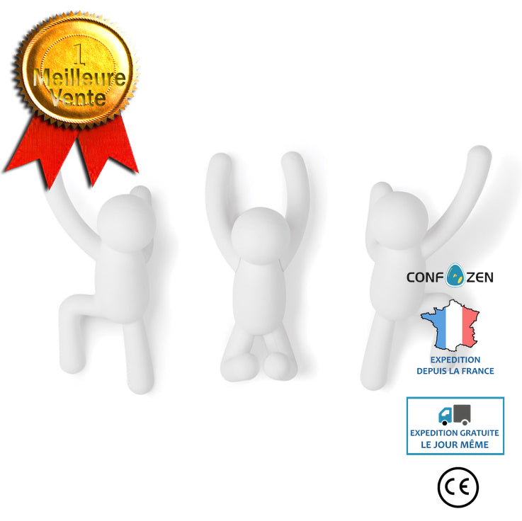 Porte-manteau, cintre, patère, porte-clés de vêtements créatifs, crochet mural, porte-manteau de dessin animé sur la porte