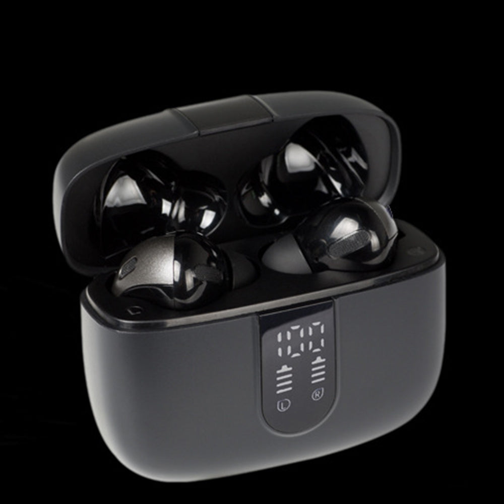 TD® Casque Bluetooth Bass HIFI qualité sonore écran d'affichage numérique intra-auriculaire casque de sport Bluetooth sans fil