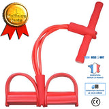 TD® Sport Maison Materiel, Corde de Tension Multifonctionnelle, Abdos Jambes Entraînement de Résistance,Redressement Assis  4 Tubes