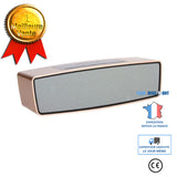 TD® Enceinte bluetooth portable audio musique morceau appel téléphonique port USB port AUX autonomie 7 heures batterie élevé 1200 mA