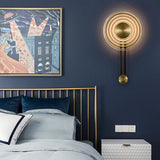Applique LED Art d'ondulation Style nordique Style INS Simplicité moderne Tête de lit de chambre Décoration murale de fond