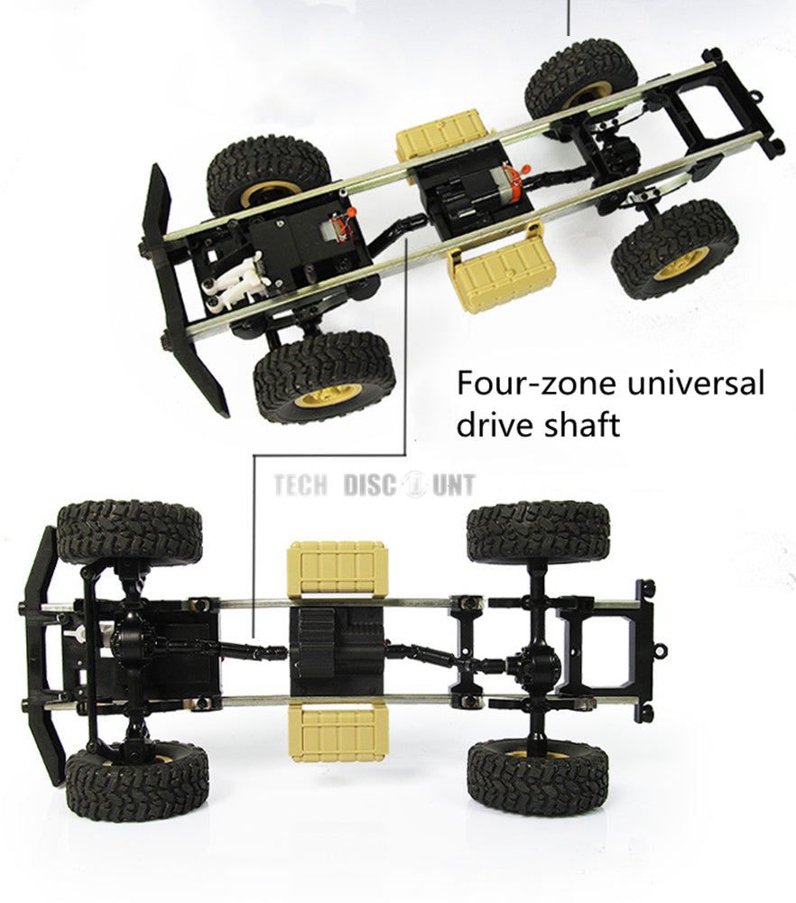 TD® voiture telecommandée tout terrain jouet enfants militaire 2 ans fille garçon rapide grosse roue camion anniversaire original