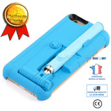 TD® Coque pour iPhone 6 / 4.7 inch /Diffusion vidéo direct Coque de téléphone dédié levier Retardateur de téléphone mobile Bleu