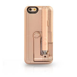 TD® Coque pour iPhone 6 4.7 inch / Diffusion vidéo direct Coque de téléphone dédié levier Retardateur de téléphone mobile Rose Pal